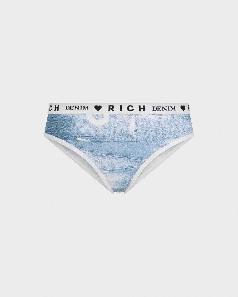 Richmondunderwear Tripack slip donna denim Negozio