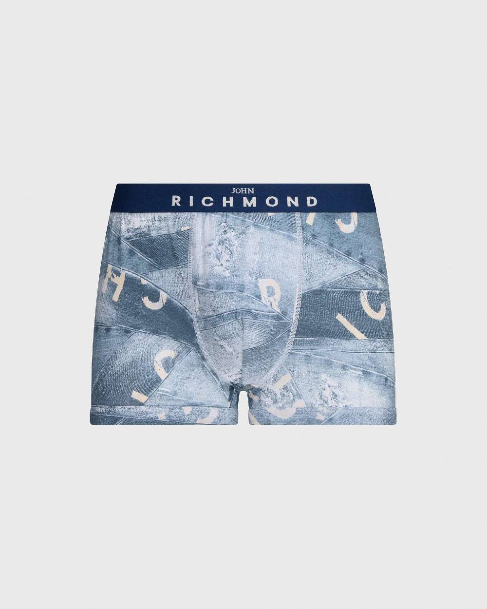 Richmondunderwear Tripack boxer fantasia denim In Saldo