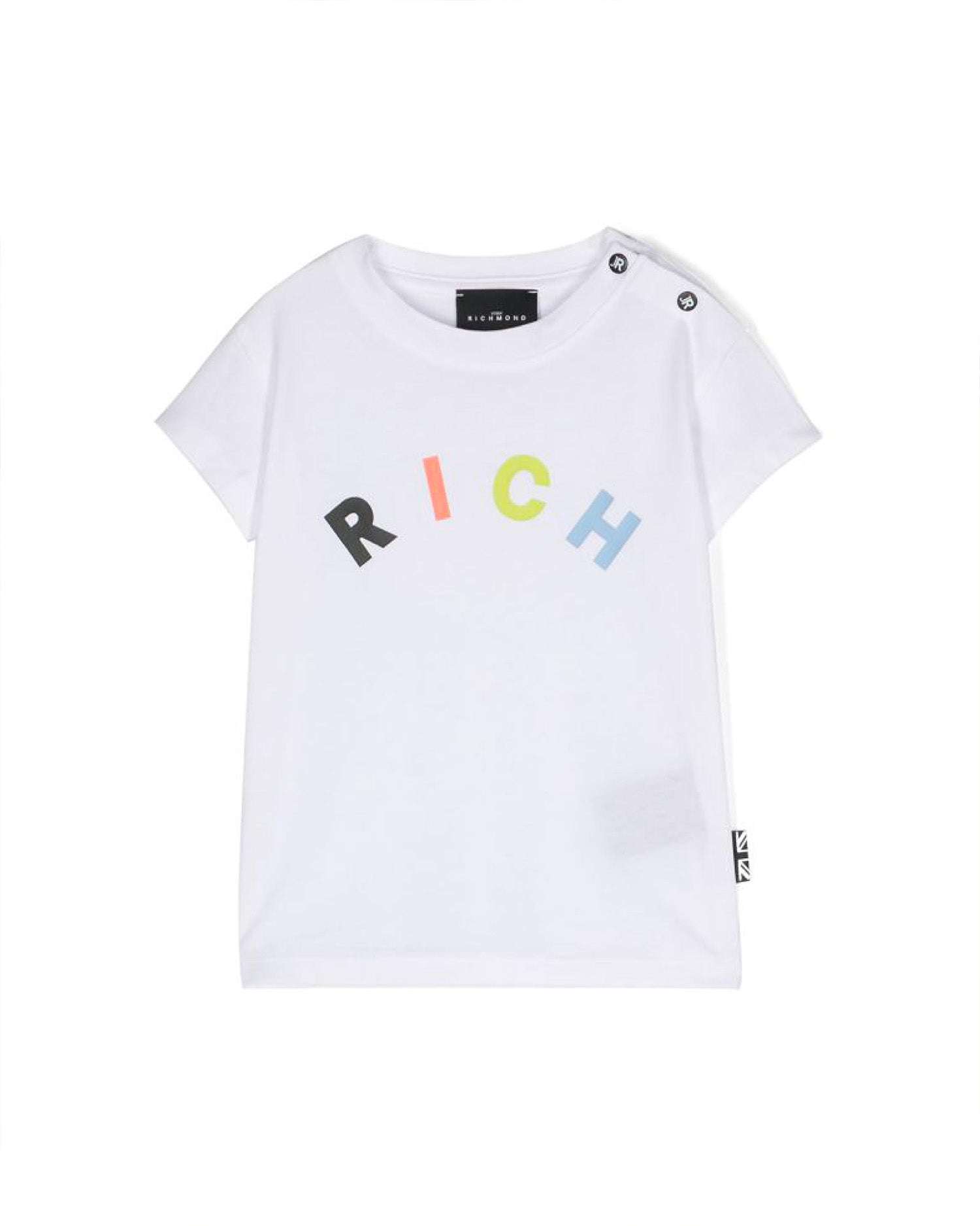 John Richmond kids Completo t-shirt con logo e bermuda I Più Venduti