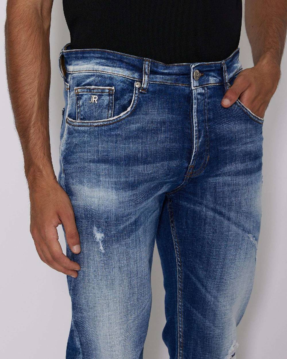 John Richmond Jeans slim lavaggio bleaching Soddisfazione Garantita