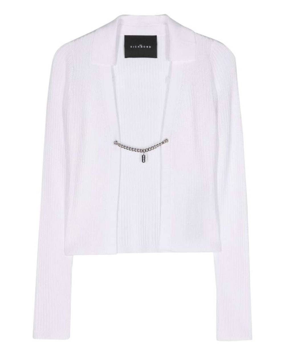 John Richmond Cardigan a costine Vendita Calda