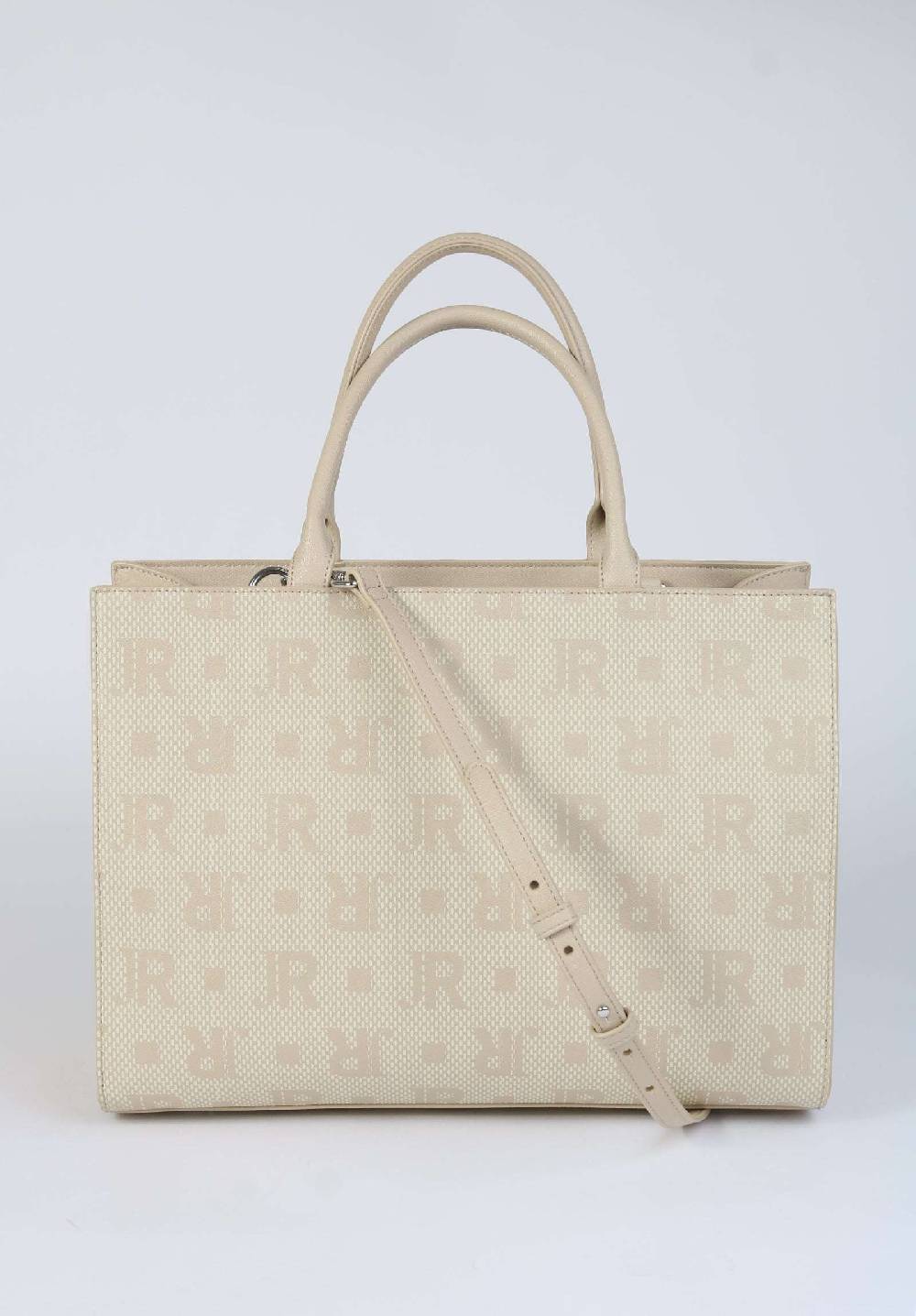 John Richmond Borsa con logo allover Vendita Economica