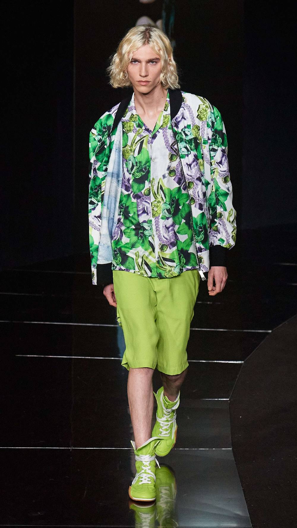 John Richmond Camicia con pattern allover 2025