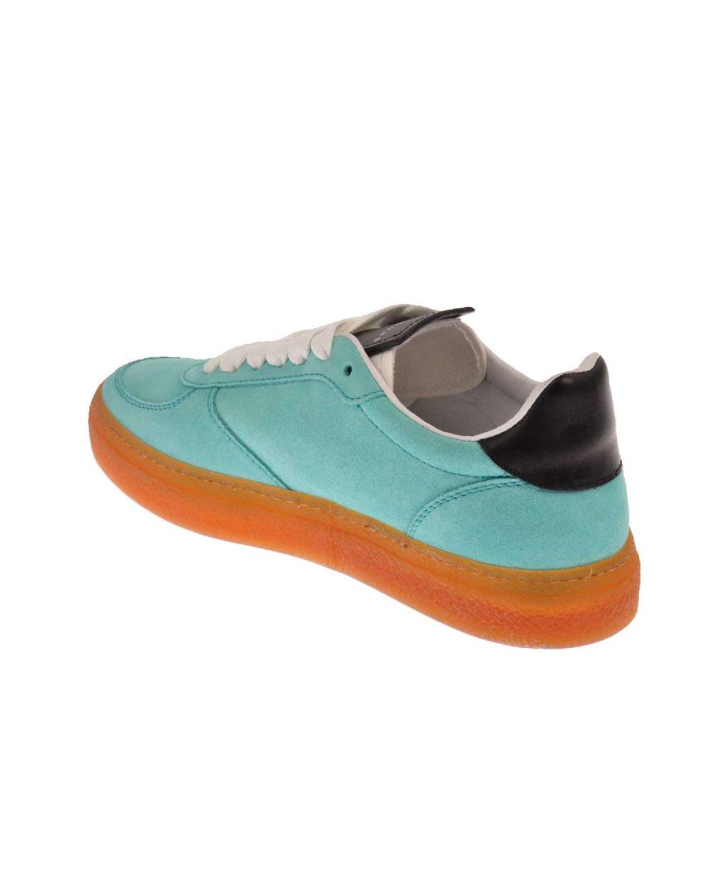 John Richmond Sneakers in pelle scamosciata con logo Italia