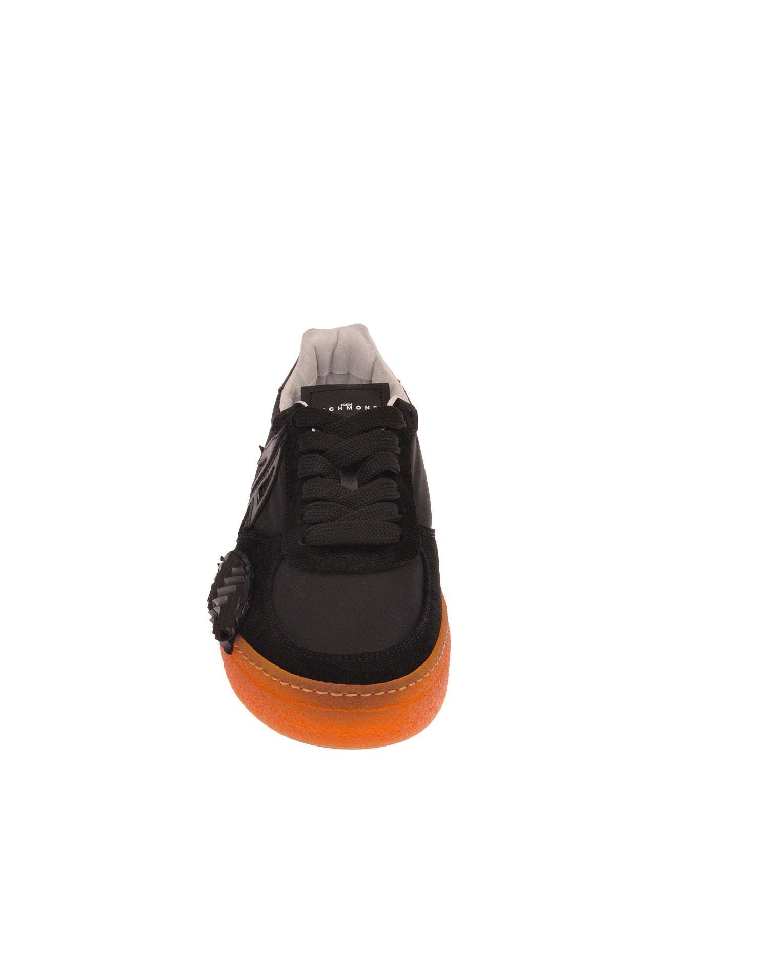 John Richmond Sneakers con logo "JR" ricamato laterale In Linea