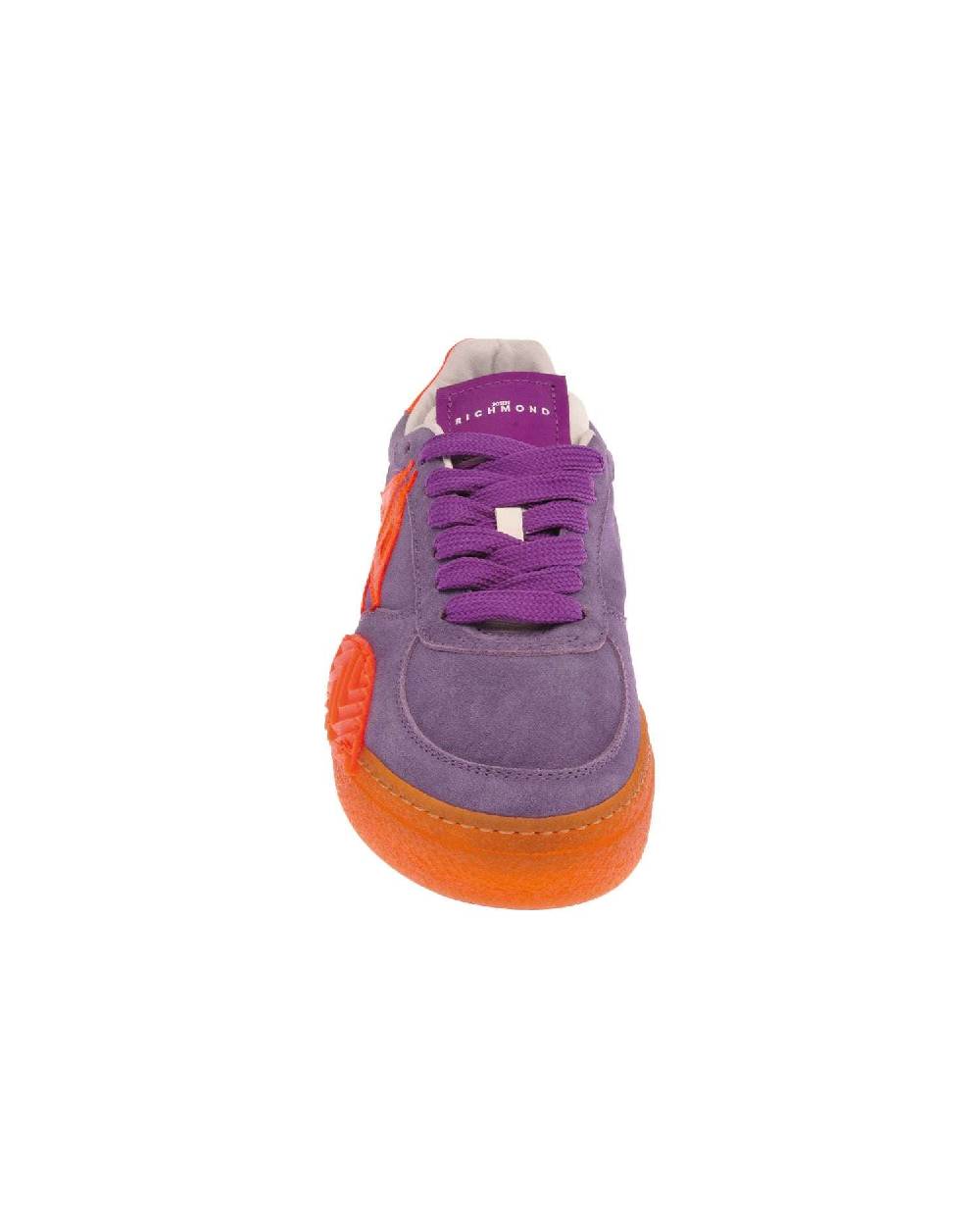 John Richmond Sneakers bicolor con logo ricamato Promozione