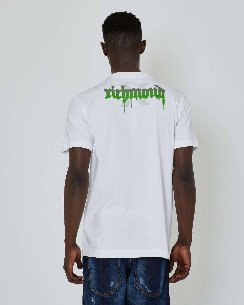 John Richmond T-shirt con logo sul retro Consegna Veloce