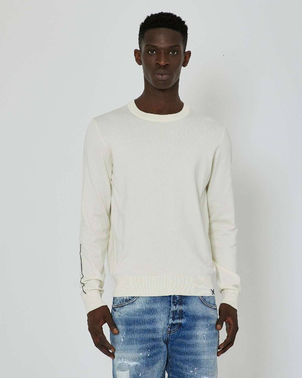 John Richmond Maglia con bordi a contrasto Promozione Limitata