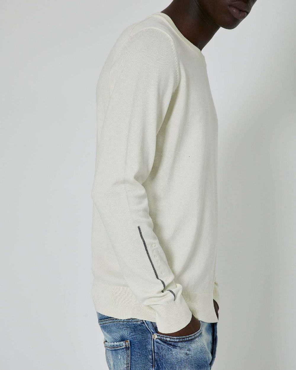 John Richmond Maglia con bordi a contrasto Promozione Limitata