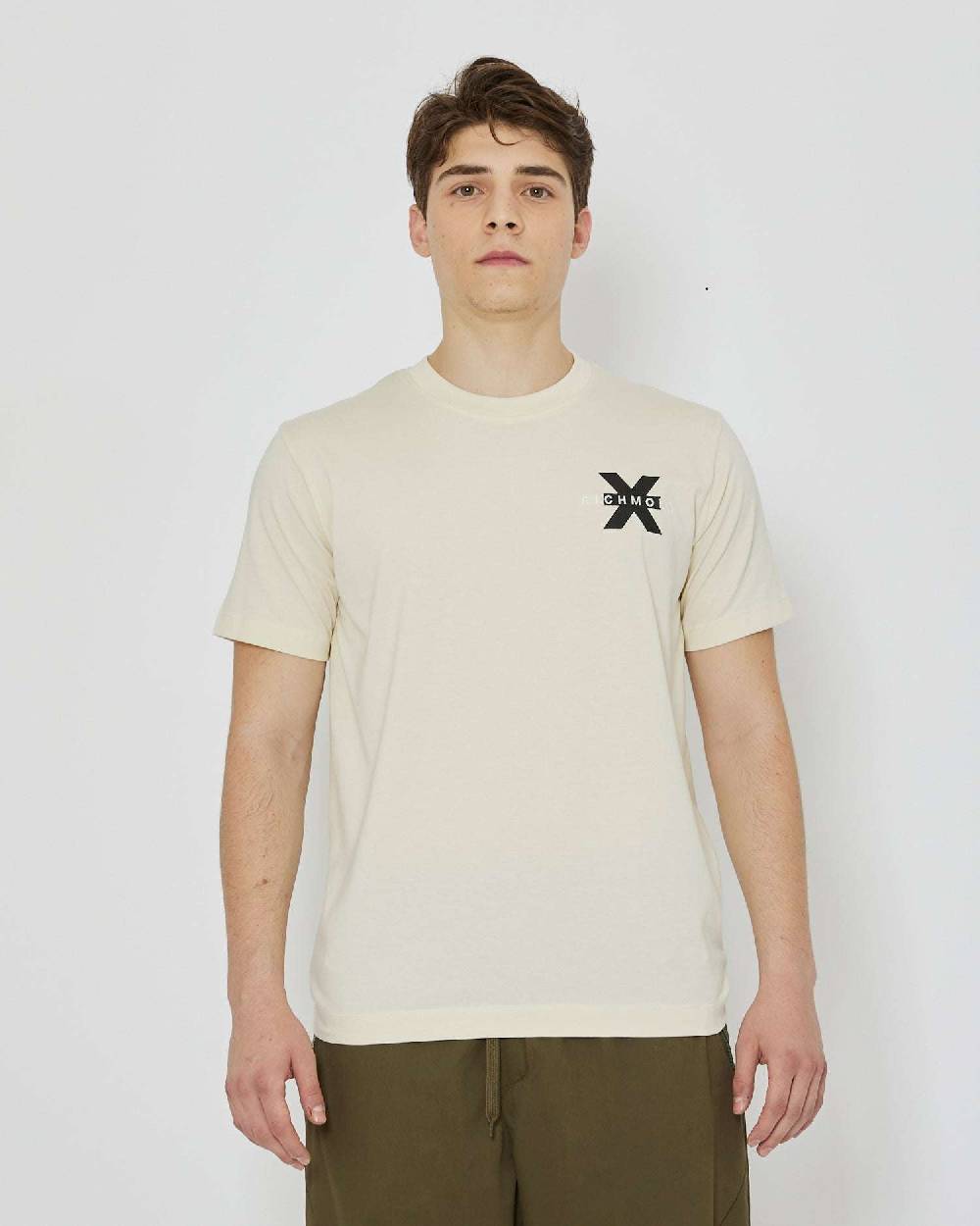 John Richmond T-shirt con logo ricamato sul davanti Shopping Online