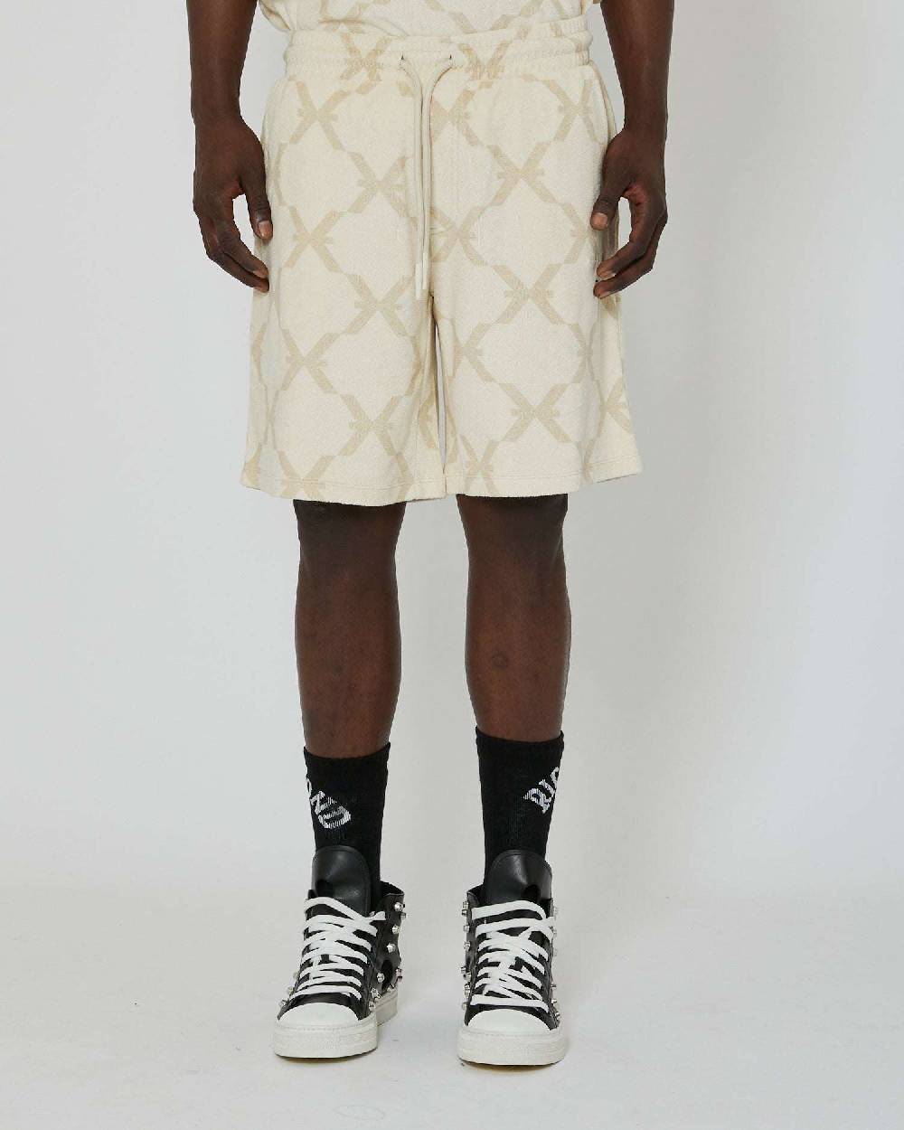 John Richmond Bermuda con pattern allover Novità