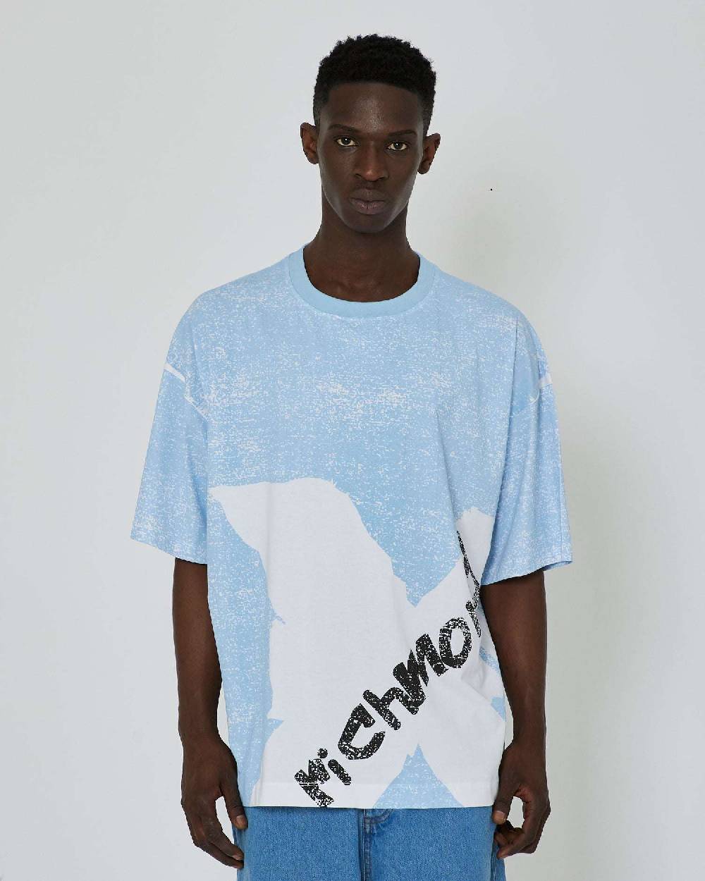 John Richmond T-shirt regular con stampa sul davanti Offerte