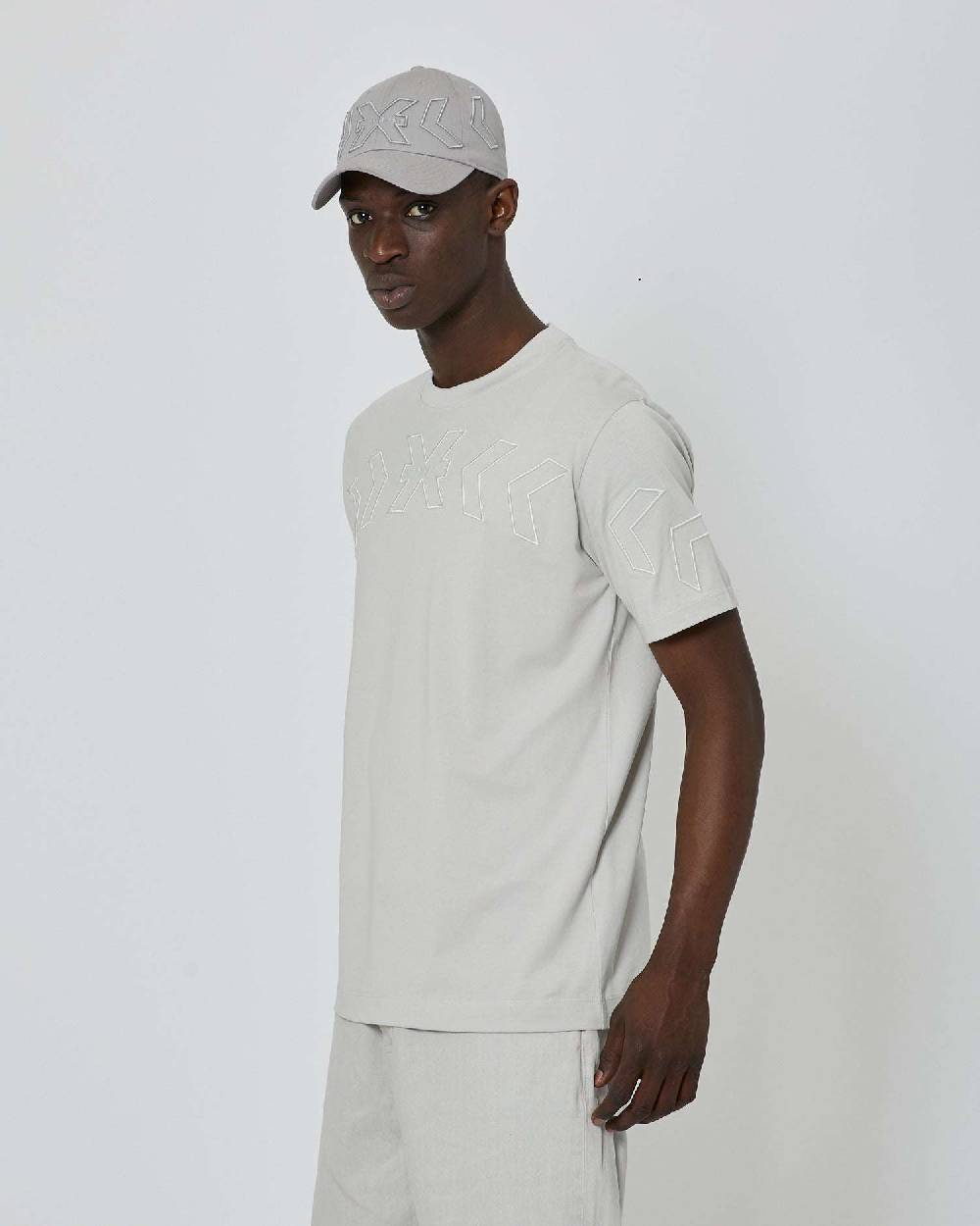 John Richmond T-shirt regolare con stampa ricamata sul davanti Saldi Di Fabbrica