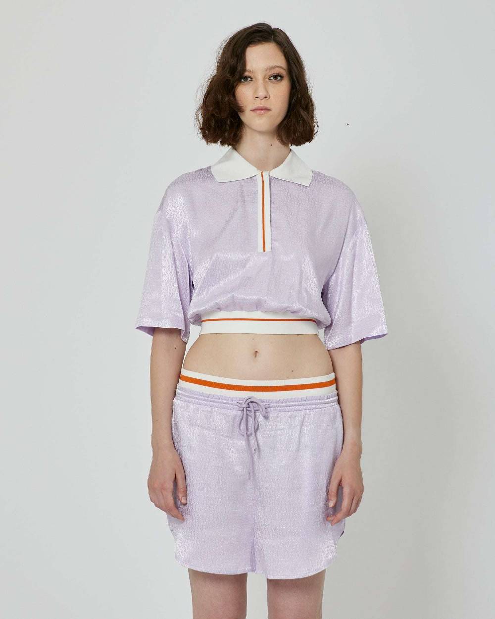John Richmond Maglia in polo con logo tone sur tone Promozione Limitata
