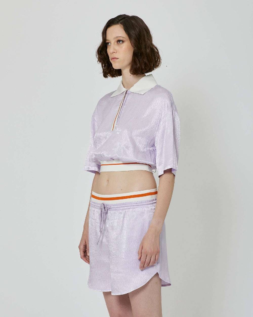John Richmond Maglia in polo con logo tone sur tone Promozione Limitata