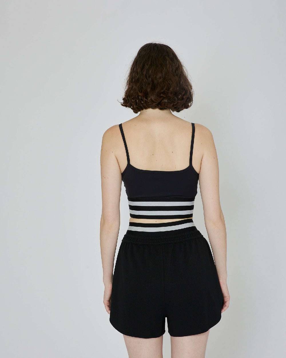 John Richmond Top crop con vita elasticizzata Promozione Limitata