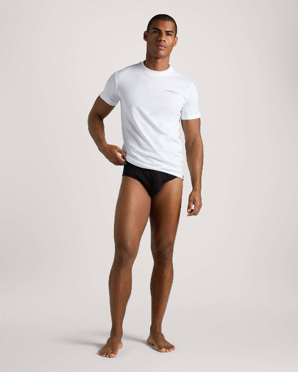 Richmondunderwear T-shirt regular in cotone traspirante Nuova