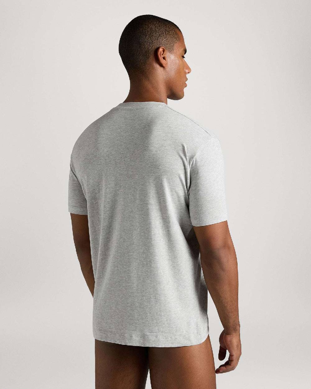 Richmondunderwear T-shirt regular con logo a contrasto Sottocosto