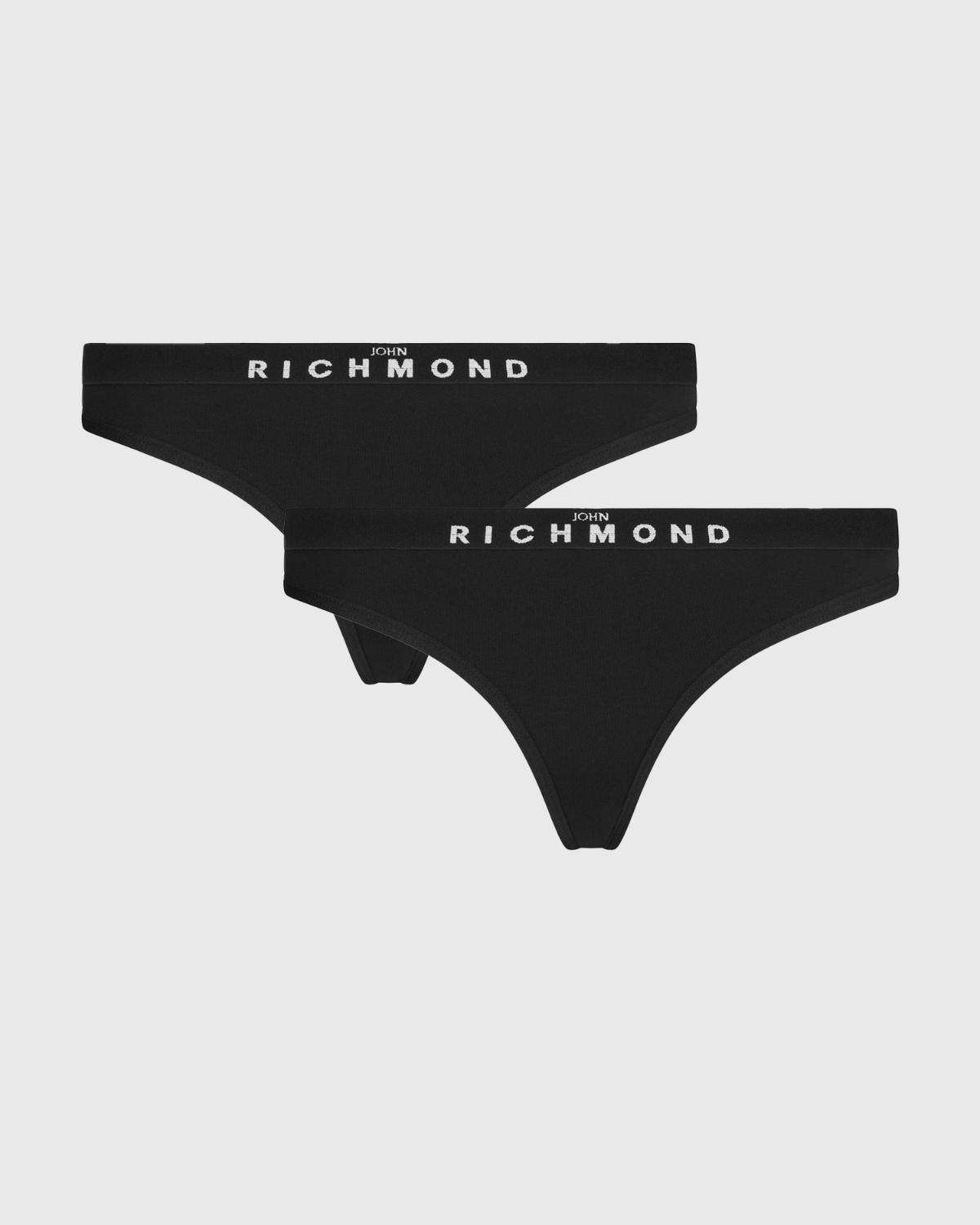 Richmondunderwear Bipack slip vita bassa con elastico a contrasto In Vendita