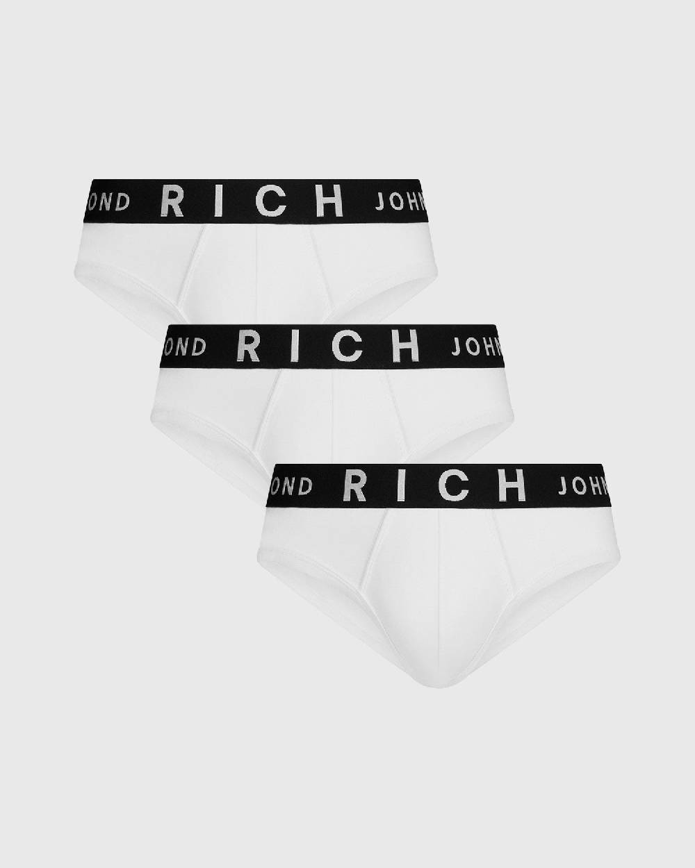 Richmondunderwear Tripack slip vita bassa in cotone pettinato In Saldo