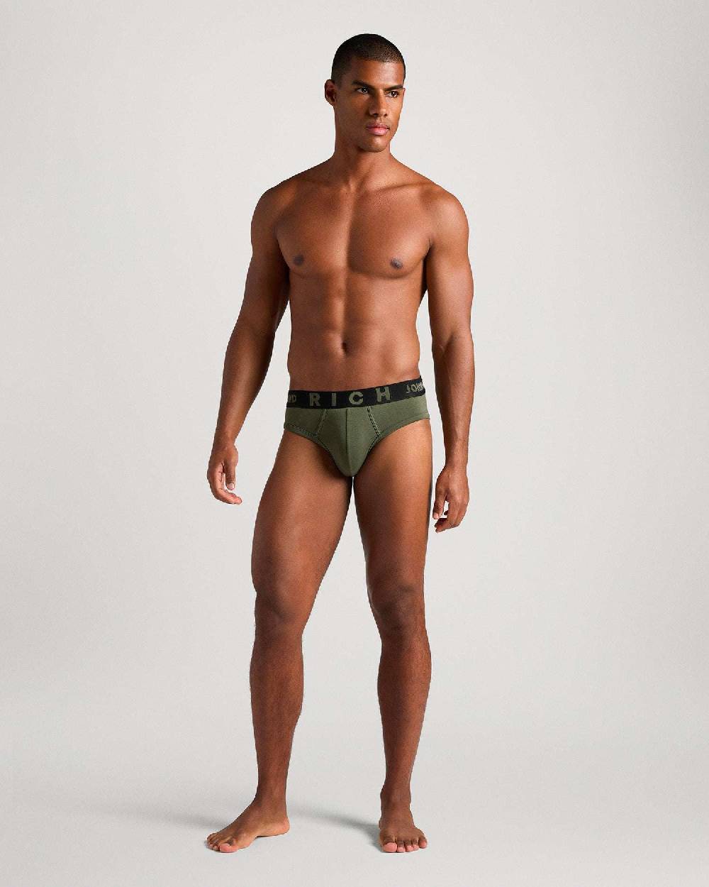 Richmondunderwear Tripack slip vita bassa in cotone pettinato In Saldo