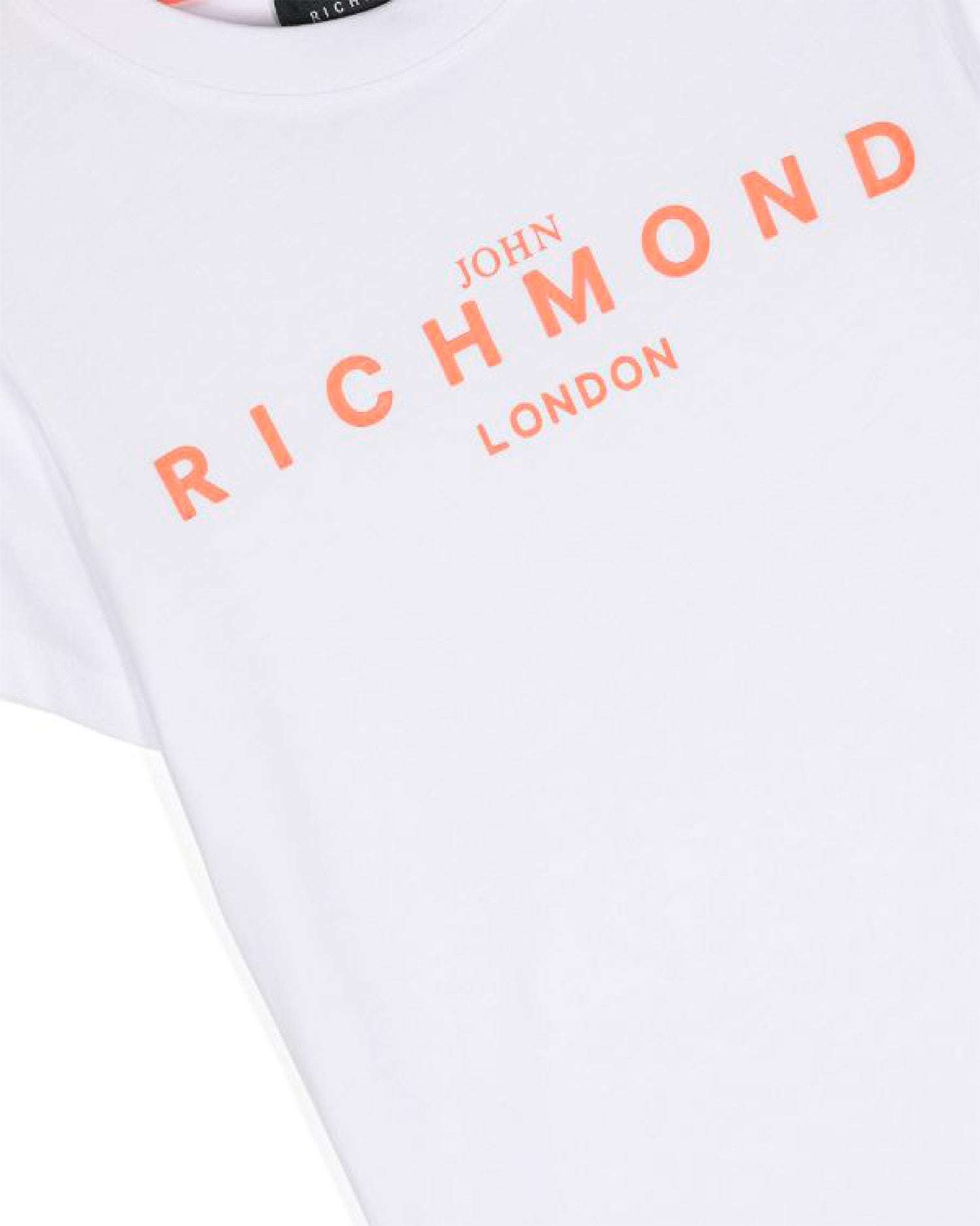 John Richmond kids T-shirt con logo sul davanti Vendita