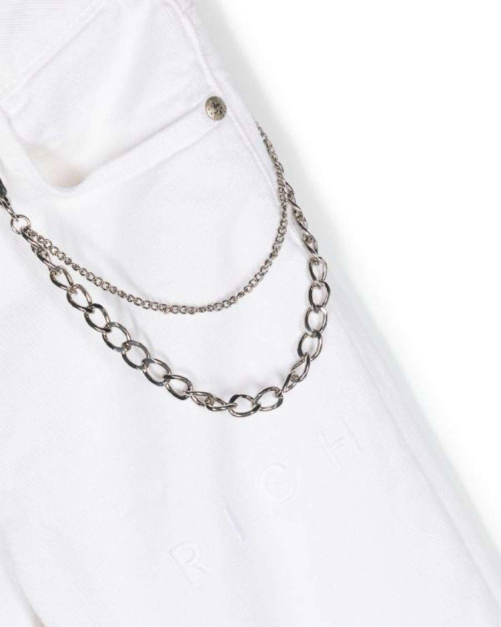 John Richmond Jeans slim con catena removibile Offerte stagionali