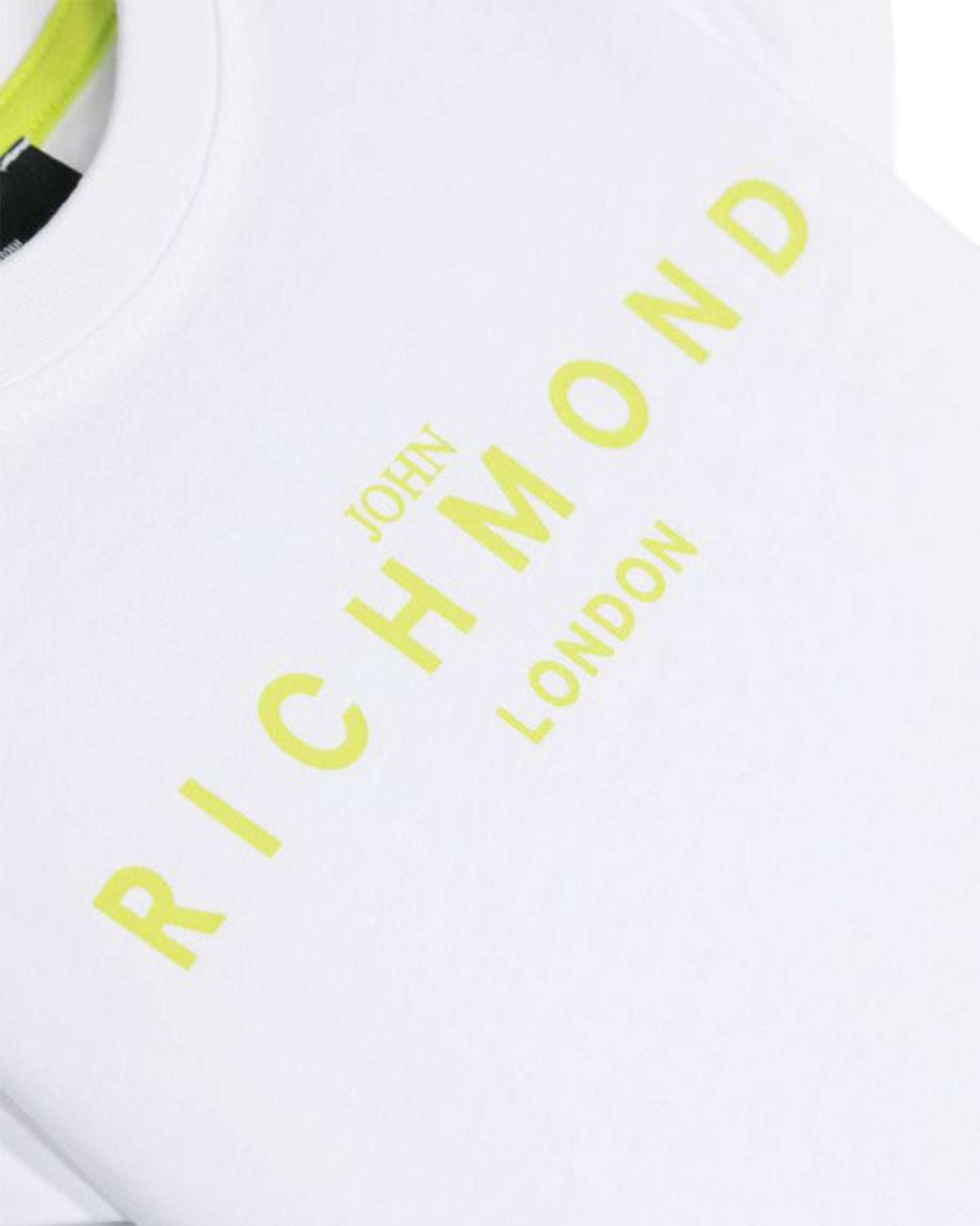 John Richmond kids T-shirt con logo sul davanti Soddisfazione Garantita