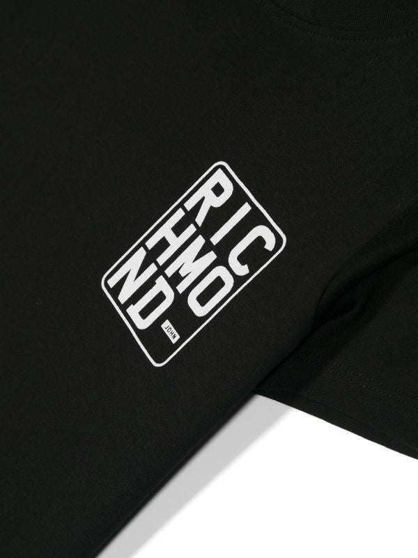 John Richmond kids T-shirt con logo sul davanti Qualità Garantita