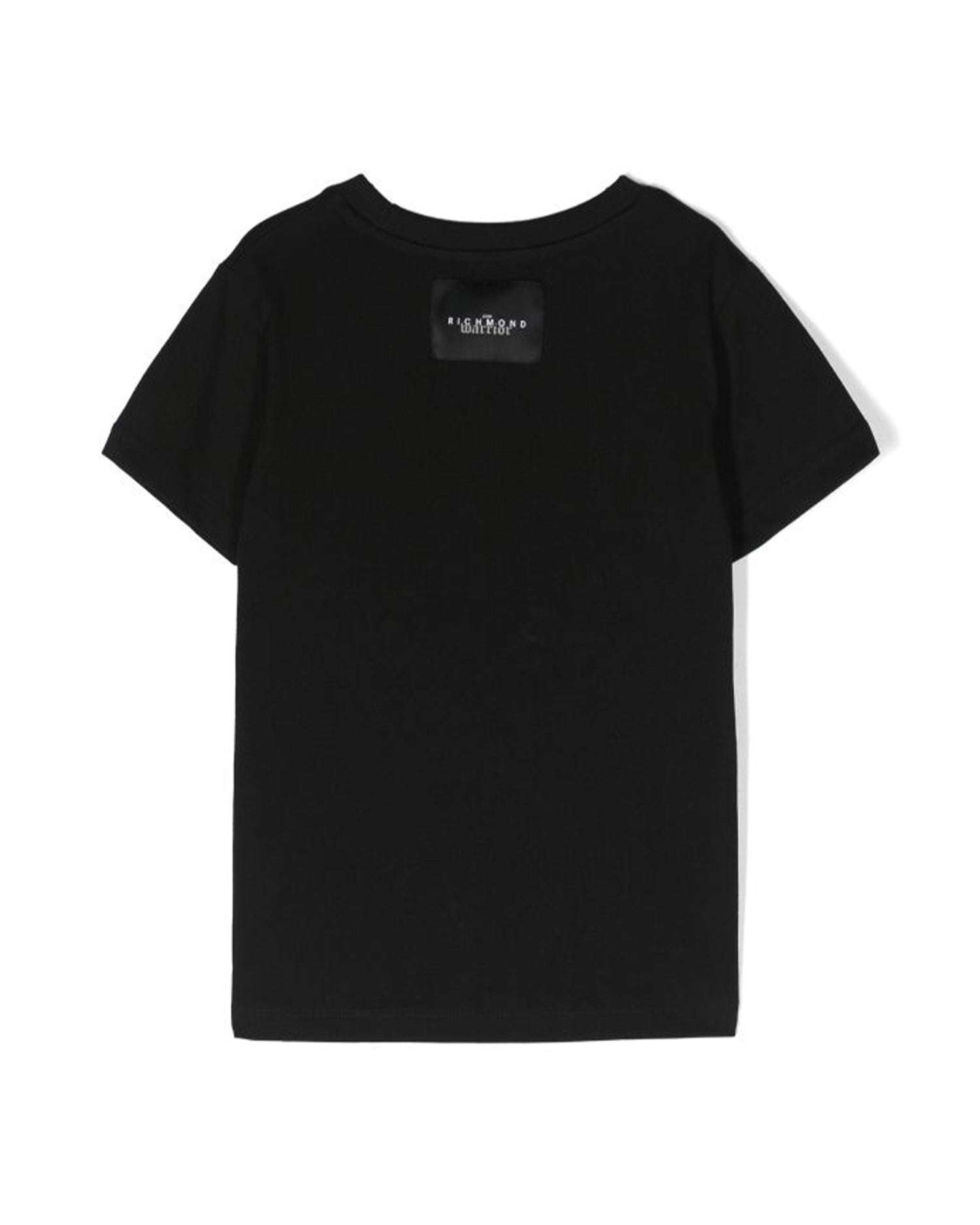 John Richmond kids T-shirt con logo sul davanti Negozi Online