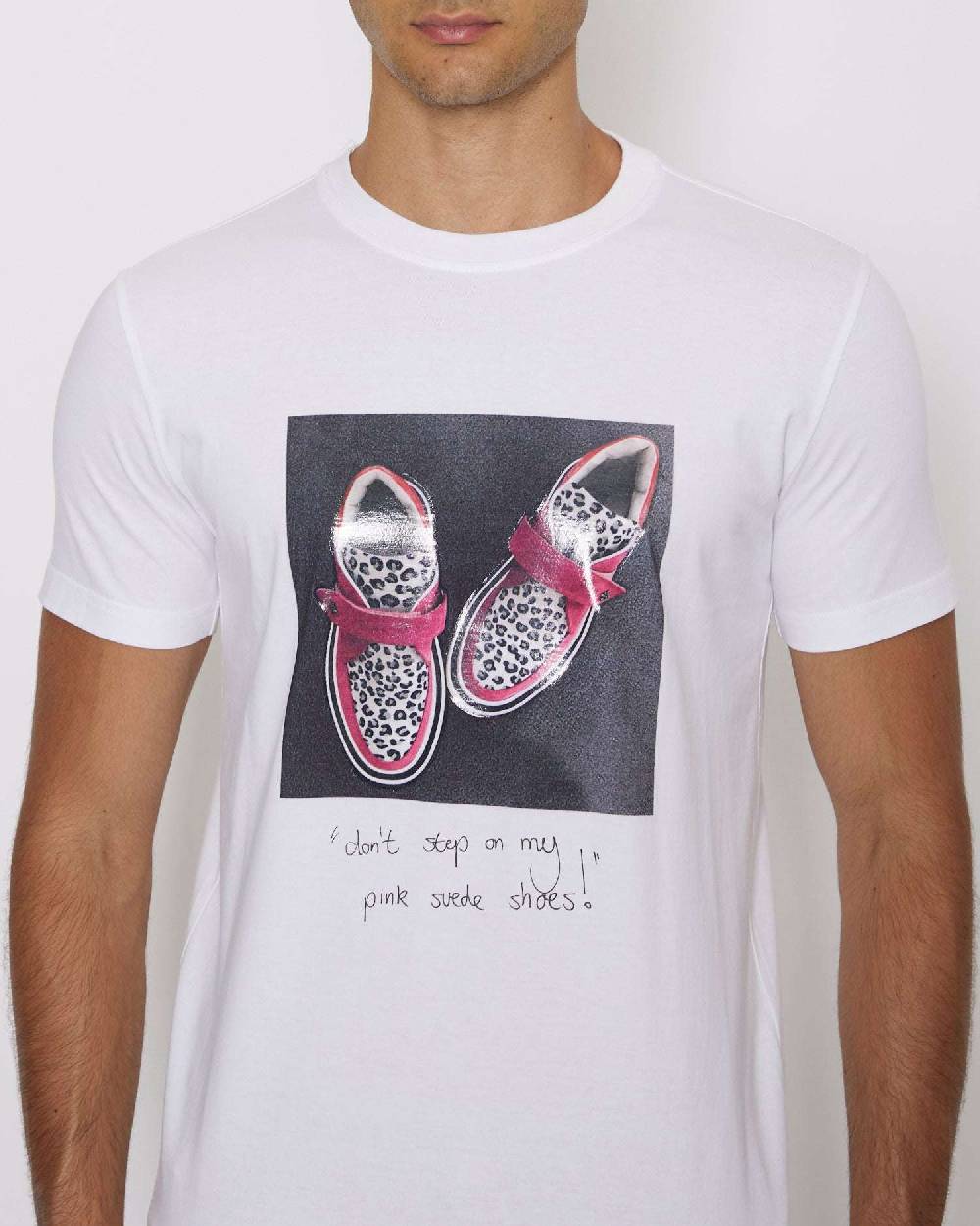 John Richmond T-shirt con grafica sul davanti Vendita