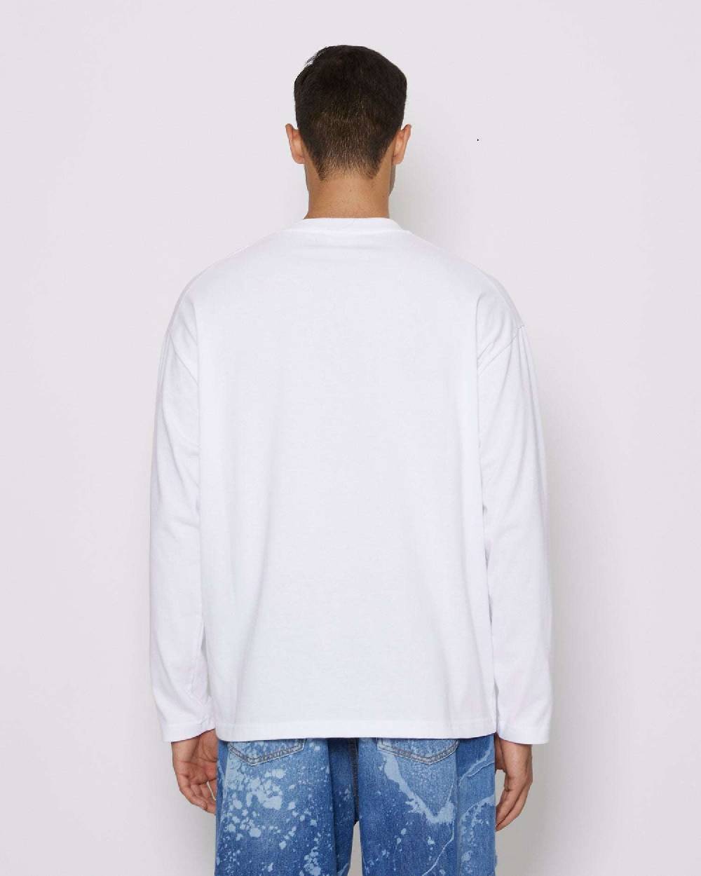 John Richmond T-shirt over con logo sul davanti Promozione