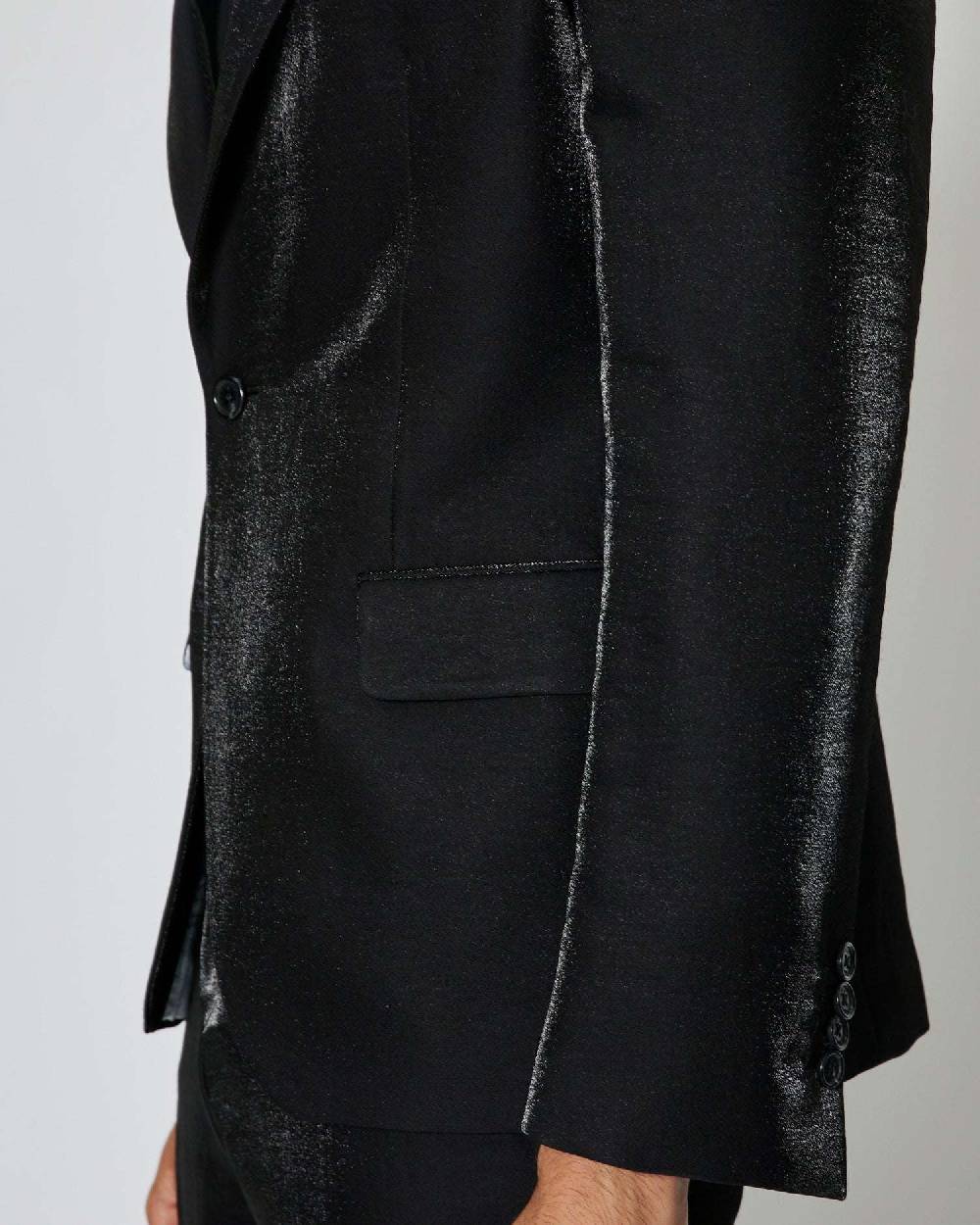 John Richmond Blazer monopetto con tasche a filetto Pezzi Unici