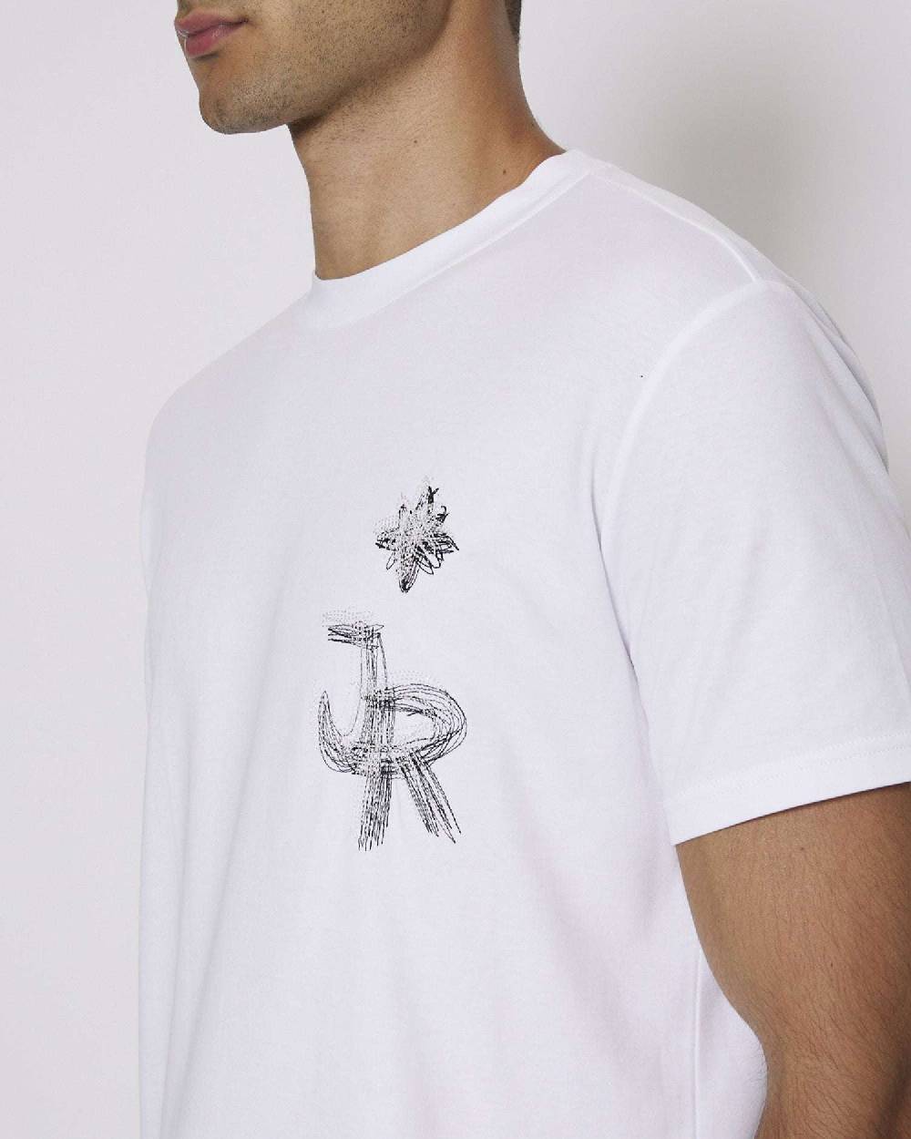 John Richmond T-shirt con logo JR sul davanti Shopping Online