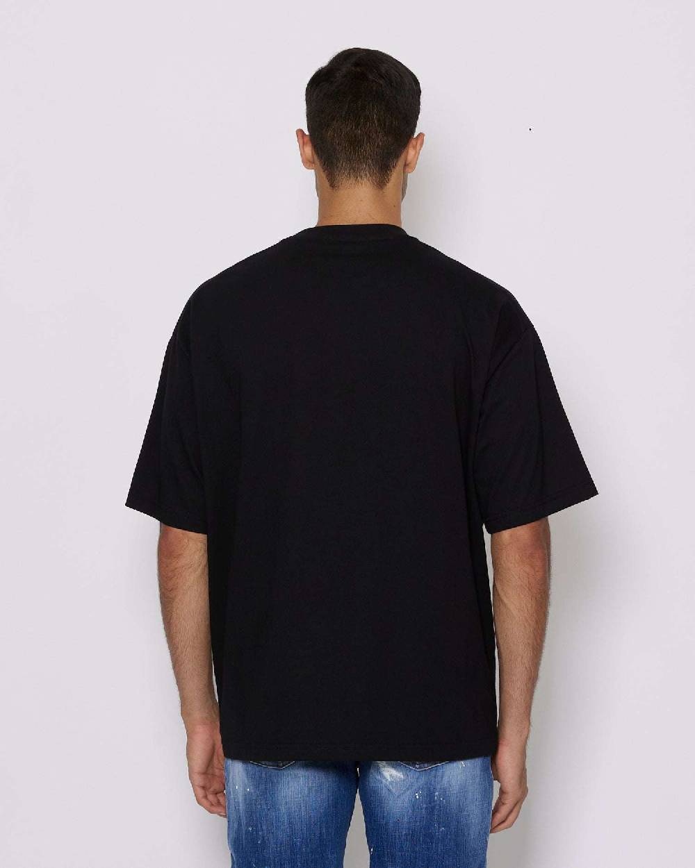 John Richmond T-shirt over con logo sul davanti Sottocosto