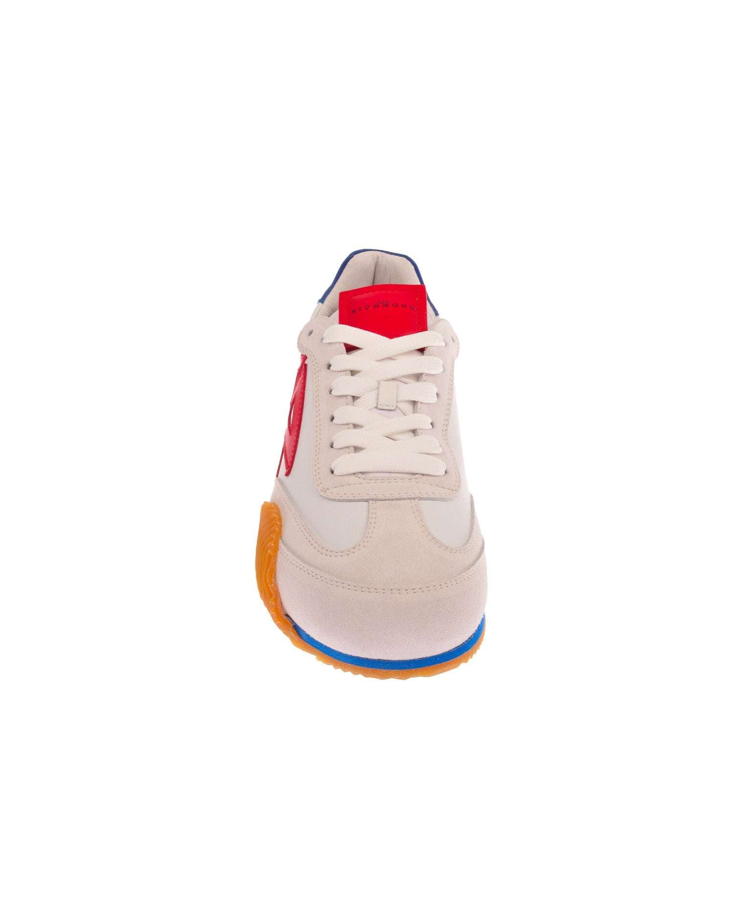 John Richmond Sneakers tricolor con logo JR laterale Saldi