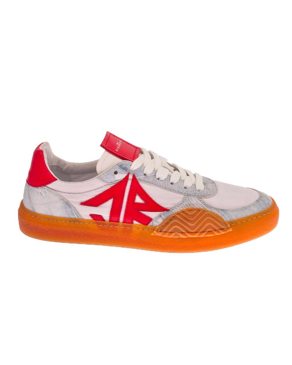 John Richmond Sneakers tricolor con logo laterale Vendita Economica