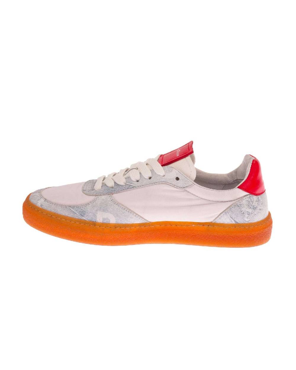 John Richmond Sneakers tricolor con logo laterale Vendita Economica