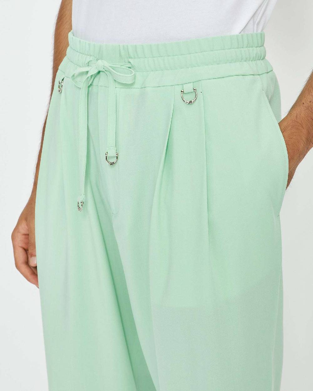 John Richmond Pantaloni con vita elasticizzata In Linea