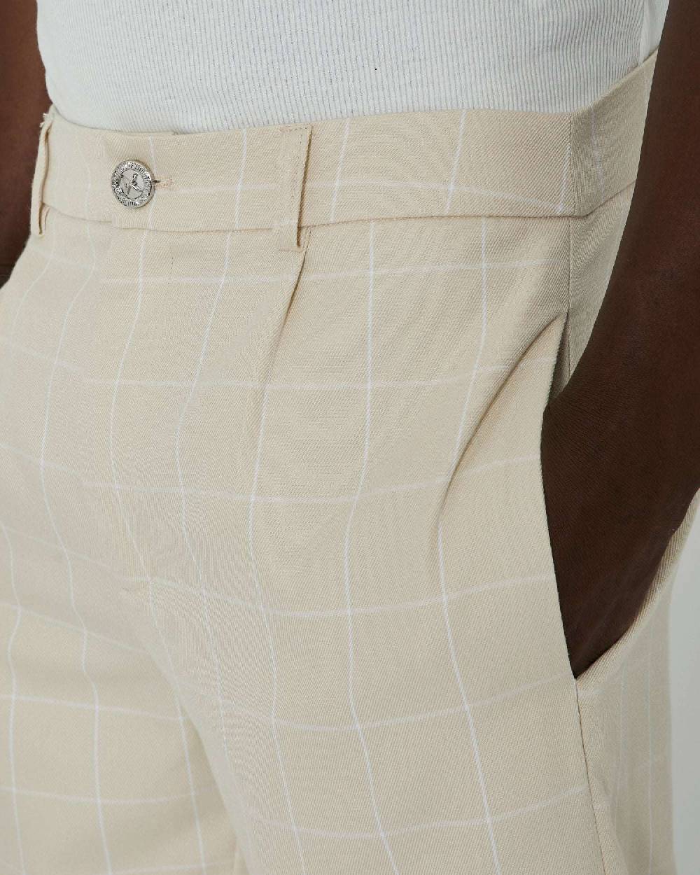 John Richmond Bermuda con pattern check Acquista Ora