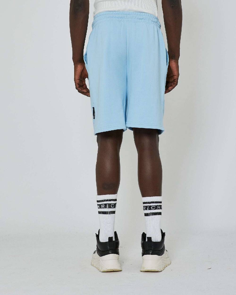 John Richmond Bermuda in felpa con elastico in vita Consegna Veloce