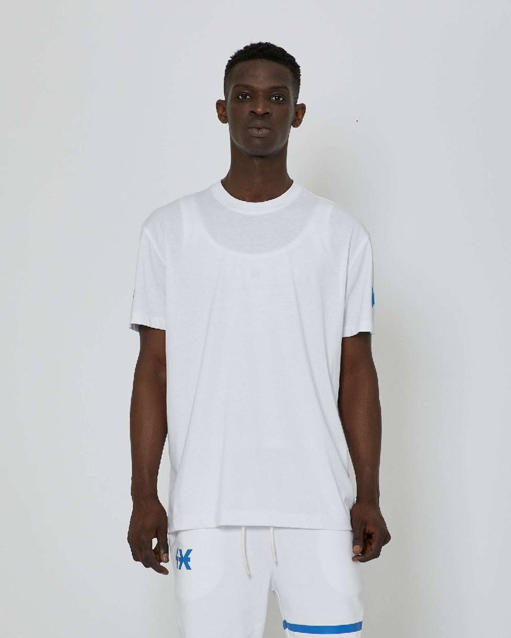 John Richmond T-shirt basic con logo applicato sulla manica Shopping Online