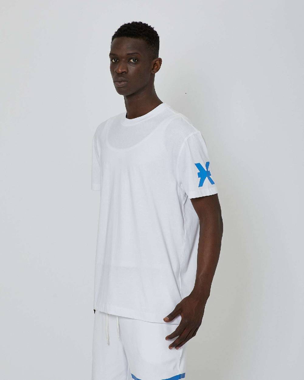 John Richmond T-shirt basic con logo applicato sulla manica Shopping Online