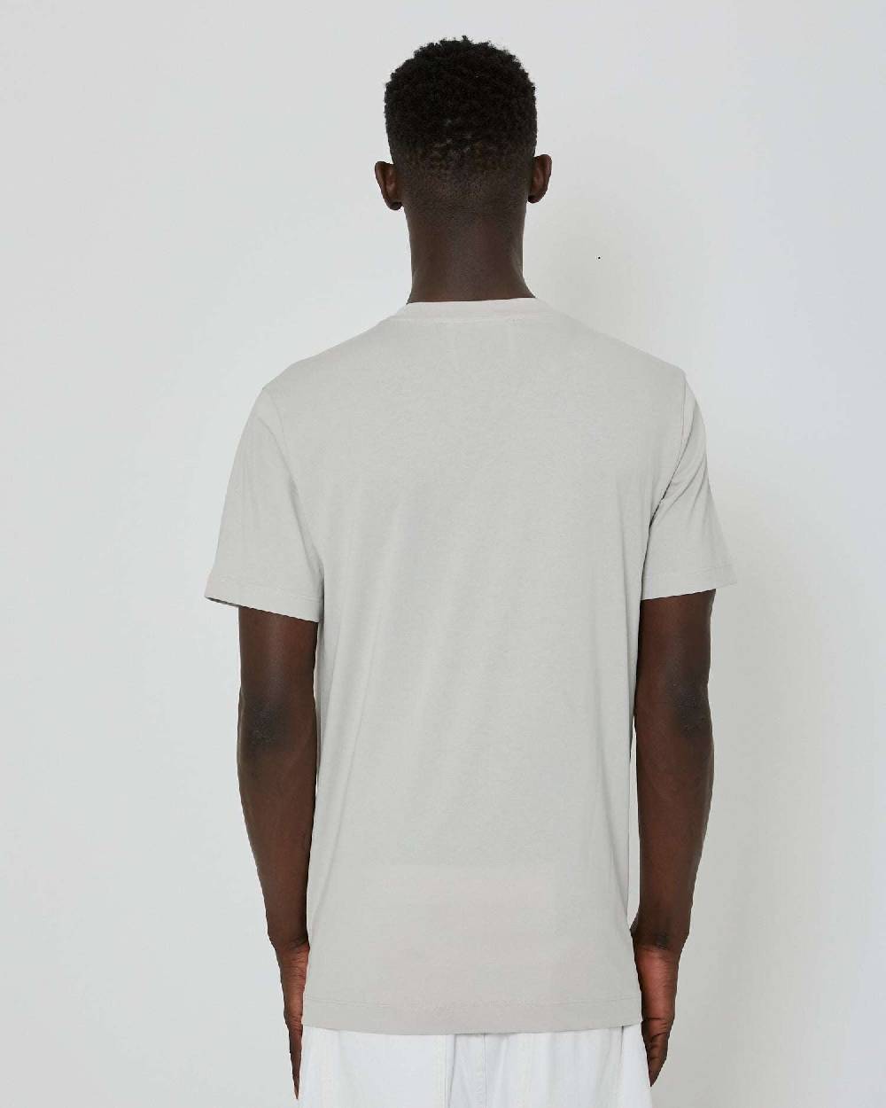 John Richmond Maglia con stampa sul davanti tone sur tone Presa