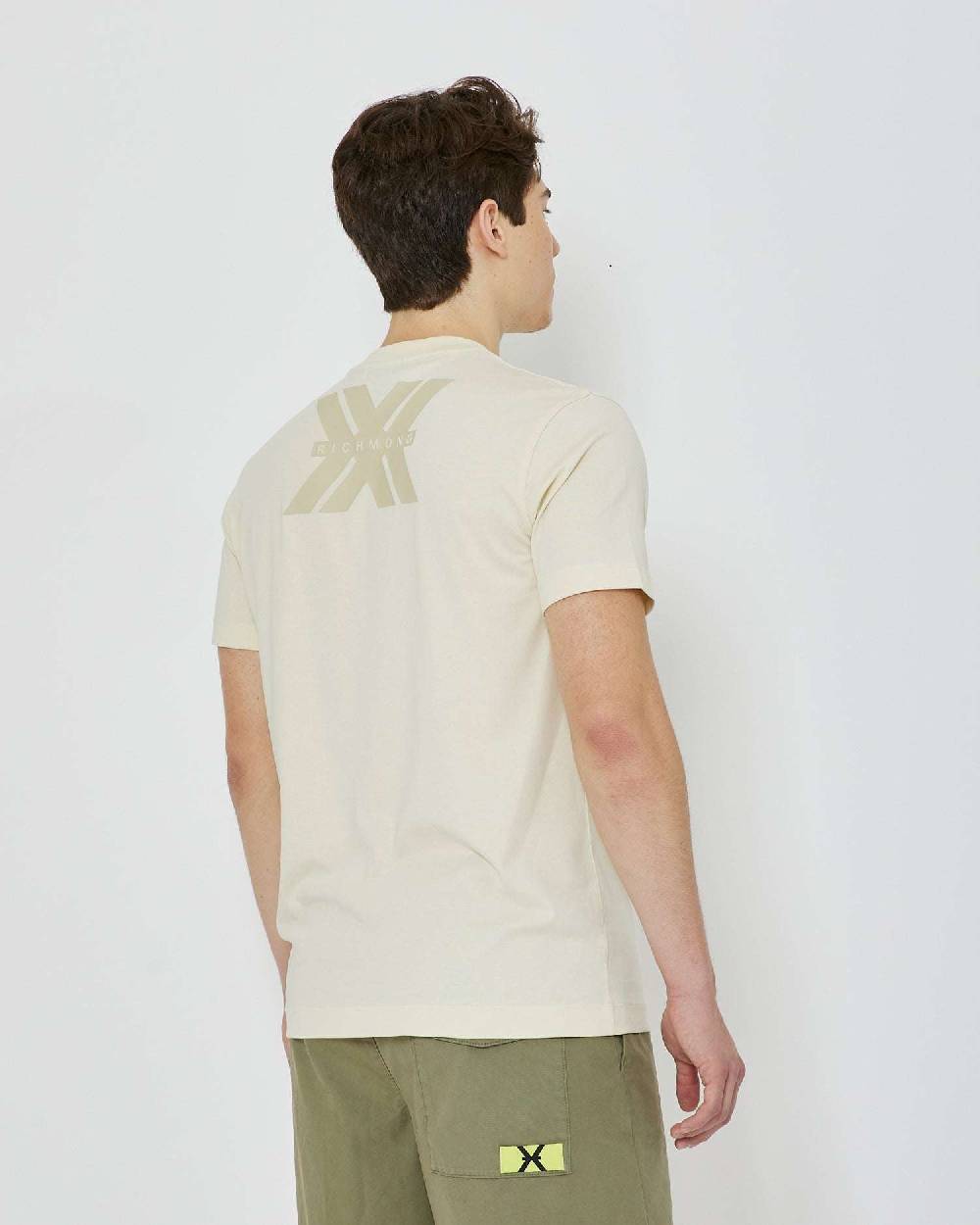 John Richmond T-shirt con logo applicato sul retro Offerta