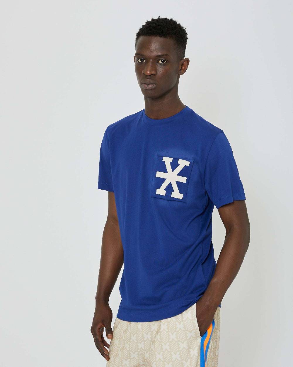 John Richmond T-shirt regular con logo applicato sul davanti Online