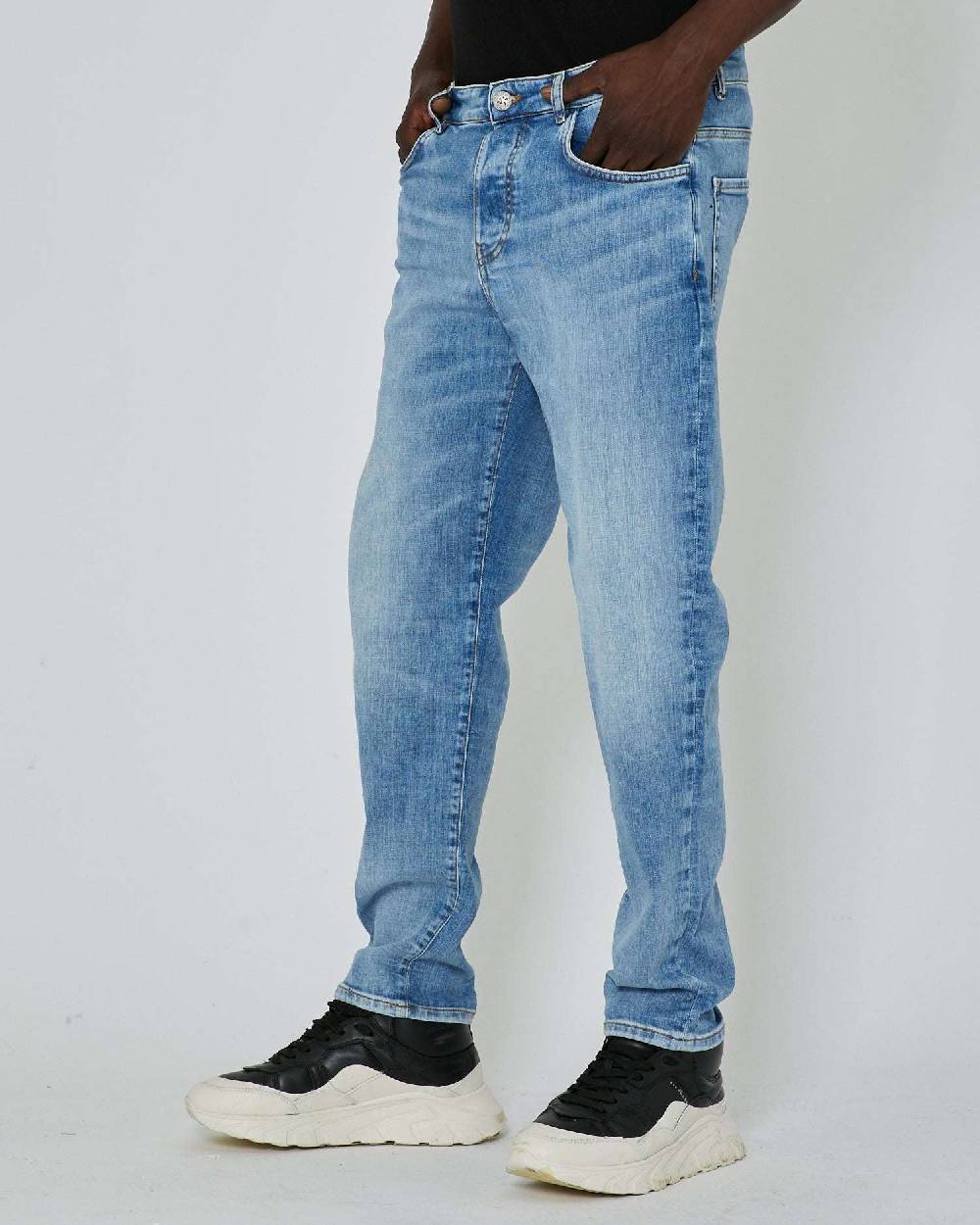 John Richmond Jeans basic lavaggio chiaro Nuova