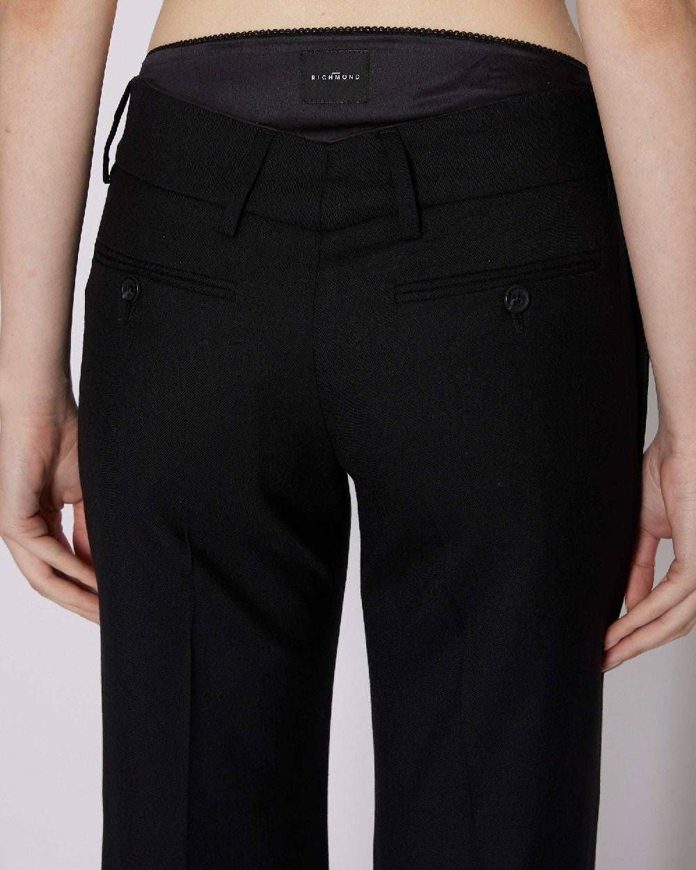 John Richmond Pantaloni a gamba larga Presa