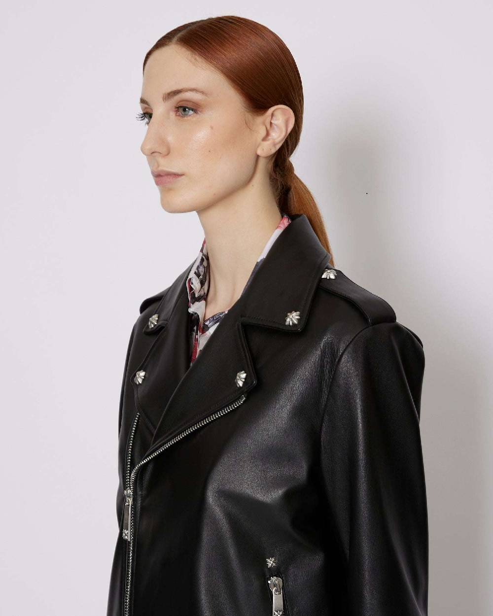 John Richmond Bomber genderless in 100% pelle Sconto di tempo limitato