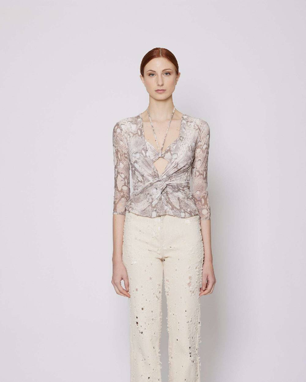 John Richmond Top con pattern I Più Venduti